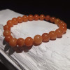 Bracelet billes Aventurine Orange
