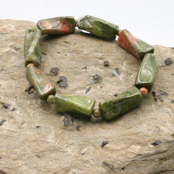 Bracelet Unakite