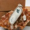 Pendentif Agate "Mousse"
