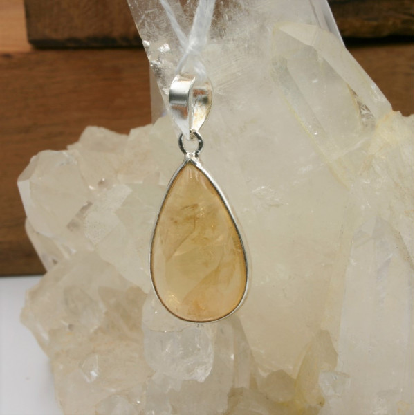 Pendentif Citrine goutte