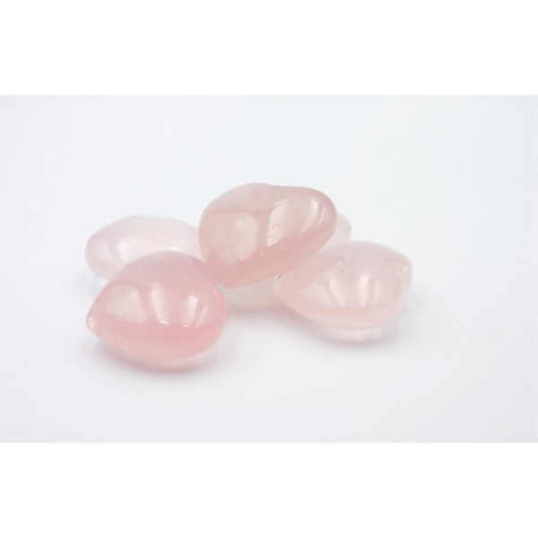 Coeurs Quartz Rose