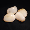 Pierres polies en Opale Blanche