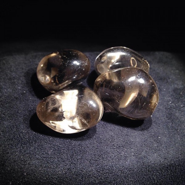 Pierres polies Quartz Fumé