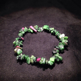 Bracelet baroque Rubis Zoïsite