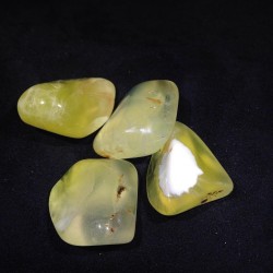 Pierres polies Prehnite d'Australie
