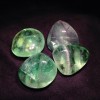 Pierres polies Fluorite Verte
