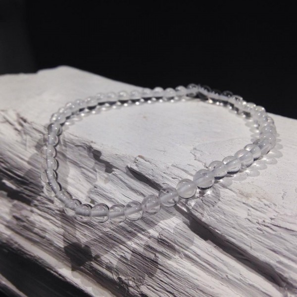 Bracelet billes Cristal de Roche