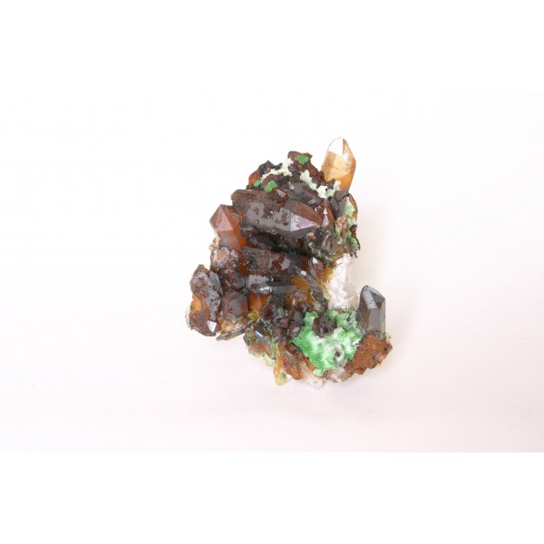 Conichalcite sur Quartz