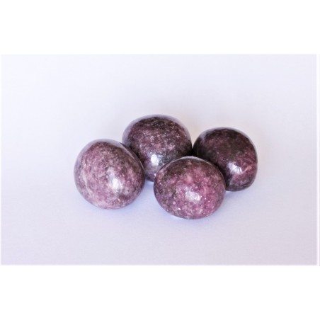 Pierres polies Lépidolite