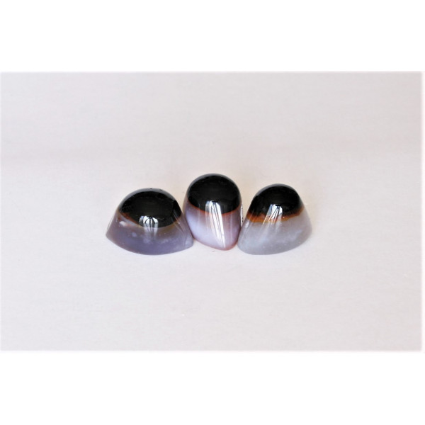 Pierres polies Agate Cyclope