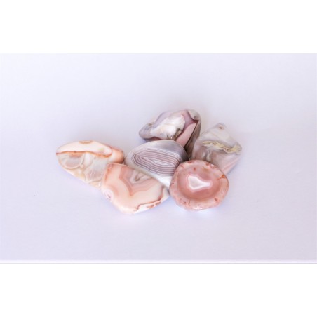 Pierres polies Agate du Botswana