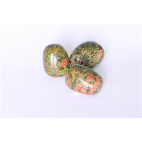 Pierres polies Unakite