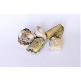 Pierres polies Jaspe Océan